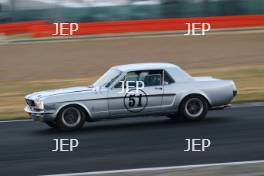 Silverstone Classic  20-22 July 2018 At the Home of British Motorsport 51 Nicholas King, Ford Mustang	 Free for editorial use only Photo credit – JEP