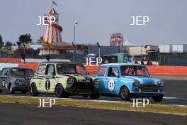 Silverstone Classic  20-22 July 2018 At the Home of British Motorsport 21 Dave Edgecombe, Austin Mini Cooper S Free for editorial use only Photo credit – JEP