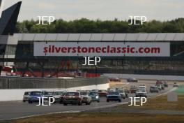 Silverstone Classic  20-22 July 2018 At the Home of British Motorsport Start of the race  Free for editorial use only Photo credit – JEP