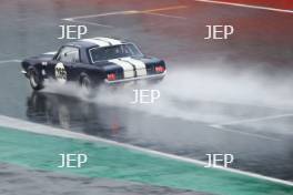 Silverstone Classic  20-22 July 2018 At the Home of British Motorsport 266 James Thorpe/Sean McInerney, Ford Mustang	 Free for editorial use only Photo credit – JEP