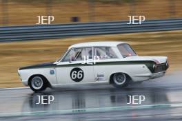 Silverstone Classic  20-22 July 2018 At the Home of British Motorsport  	Lund/Berg 	Lotus Cortina Free for editorial use only Photo credit – JEP