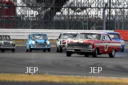 Silverstone Classic  20-22 July 2018 At the Home of British Motorsport 8 Trevor Buckley/Rob Huff, Ford Falcon	 Free for editorial use only Photo credit – JEP