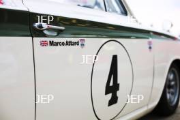 Silverstone Classic  20-22 July 2018 At the Home of British Motorsport 4 Marco Attard, Ford Lotus Cortina	 Free for editorial use only Photo credit – JEP