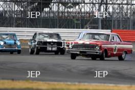 Silverstone Classic  20-22 July 2018 At the Home of British Motorsport 8 Trevor Buckley/Rob Huff, Ford Falcon	 Free for editorial use only Photo credit – JEP