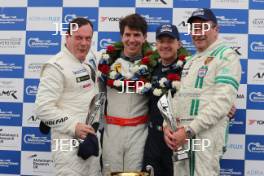 Silverstone Classic 2019 Podium  At the Home of British Motorsport. 26-28 July 2019 Free for editorial use only  Photo credit – JEP