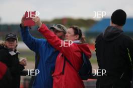 Silverstone Classic 2019 Fans and crowd  At the Home of British Motorsport. 26-28 July 2019 Free for editorial use only  Photo credit – JEP