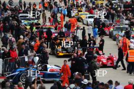 Silverstone Classic 2019 Assembly Area  At the Home of British Motorsport. 26-28 July 2019 Free for editorial use only  Photo credit – JEP