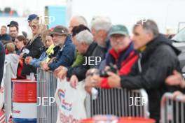 Silverstone Classic 2019 Fans and crowd  At the Home of British Motorsport. 26-28 July 2019 Free for editorial use only  Photo credit – JEP