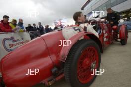 Silverstone Classic 2019 5 BRADLEY Edward, GB, BRADLEY Richard, GB, Aston Martin Ulster At the Home of British Motorsport. 26-28 July 2019 Free for editorial use only  Photo credit – JEP