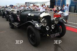 Silverstone Classic 2019 23 BELL Alex, GB, WELCH Jeremy, GB, Bentley 3/4½ At the Home of British Motorsport. 26-28 July 2019 Free for editorial use only  Photo credit – JEP