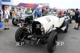 Silverstone Classic 2019 10 BUSH Vivian, GB, Bentley 3 Litre At the Home of British Motorsport. 26-28 July 2019 Free for editorial use only  Photo credit – JEP