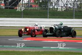 Silverstone Classic 2019 17 MASON FRANCHITTI Holly, GB, Aston Martin Ulster LM17 At the Home of British Motorsport. 26-28 July 2019 Free for editorial use only  Photo credit – JEP