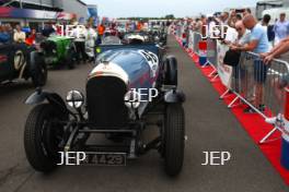 Silverstone Classic 2019 46 WILTSHIRE Duncan, GB, Bentley 3 Litre At the Home of British Motorsport. 26-28 July 2019 Free for editorial use only  Photo credit – JEP