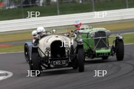 Silverstone Classic 2019 10 BUSH Vivian, GB, Bentley 3 Litre At the Home of British Motorsport. 26-28 July 2019 Free for editorial use only  Photo credit – JEP