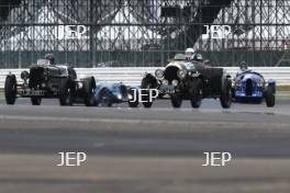 Silverstone Classic 2019 6 WARD Josh, GB, WARD Thomas, GB, Bentley 4½ At the Home of British Motorsport. 26-28 July 2019 Free for editorial use only  Photo credit – JEP