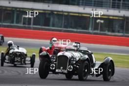 Silverstone Classic 2019 22 LEWIS Robert, GB, Lagonda V12 Le Mans At the Home of British Motorsport. 26-28 July 2019 Free for editorial use only  Photo credit – JEP