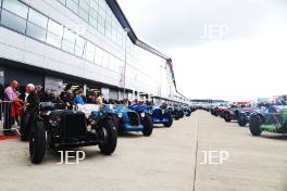 Silverstone Classic 2019 Bentley Centenary Trophy for Pre-War Sports Cars At the Home of British Motorsport. 26-28 July 2019 Free for editorial use only  Photo credit – JEP