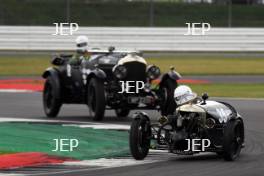 Silverstone Classic 2019 35 DARBYSHIRE Sue, GB, CAMERON Ewan, GB, Morgan Super Aero At the Home of British Motorsport. 26-28 July 2019 Free for editorial use only  Photo credit – JEP