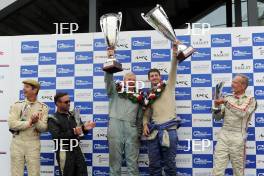 Silverstone Classic 2019 Podium At the Home of British Motorsport. 26-28 July 2019 Free for editorial use only  Photo credit – JEP