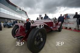 Silverstone Classic 2019 77 HALUSA Martin, AT, HALUSA Niklas, AT, Alfa Romeo 8C 2300 Zagato Spyder At the Home of British Motorsport. 26-28 July 2019 Free for editorial use only  Photo credit – JEP