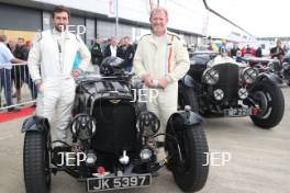 Silverstone Classic 2019 33 SALISBURY Teifion, GB, MELLORS Ben, GB, Aston Martin Ulster At the Home of British Motorsport. 26-28 July 2019 Free for editorial use only  Photo credit – JEP