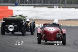 Silverstone Classic 2019 40 REAY-SMITH Richard, GB, Lagonda LG45 Fox & Nicholls Team Car At the Home of British Motorsport. 26-28 July 2019 Free for editorial use only  Photo credit – JEP