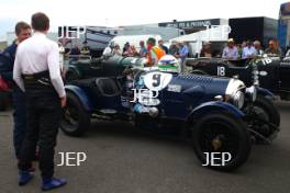 Silverstone Classic 2019 9 HUDSON Richard, GB, MORLEY Stuart, GB, Bentley 3/4½ At the Home of British Motorsport. 26-28 July 2019 Free for editorial use only  Photo credit – JEP