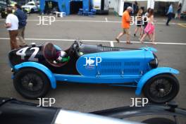 Silverstone Classic 2019 42 COOKE David, GB, Alfa Romeo 8C Monza At the Home of British Motorsport. 26-28 July 2019 Free for editorial use only  Photo credit – JEP