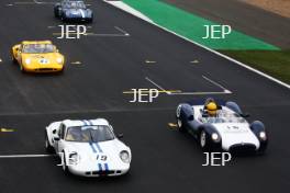 Silverstone Classic 2019 19 OWEN Andrew, GB, OWEN Mark, GB, Chevron B8 At the Home of British Motorsport. 26-28 July 2019 Free for editorial use only Photo credit – JEP