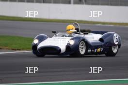 Silverstone Classic 2019 16 JOLLY Chris, GB, FARTHING Steve, GB, Cooper Monaco T61M At the Home of British Motorsport. 26-28 July 2019 Free for editorial use only Photo credit – JEP