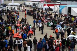 Silverstone Classic 2019 Assembly Area At the Home of British Motorsport. 26-28 July 2019 Free for editorial use only Photo credit – JEP