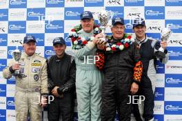 Silverstone Classic 2019 Podium At the Home of British Motorsport. 26-28 July 2019 Free for editorial use only Photo credit – JEP