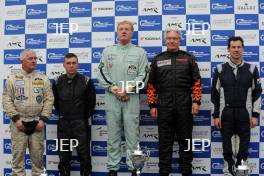 Silverstone Classic 2019 Podium At the Home of British Motorsport. 26-28 July 2019 Free for editorial use only Photo credit – JEP