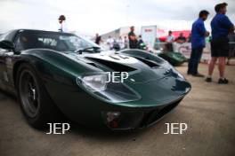 Silverstone Classic 2019 72 COOK Richard, GB, STANLEY Harvey, GB, Ford GT40 At the Home of British Motorsport. 26-28 July 2019 Free for editorial use only Photo credit – JEP