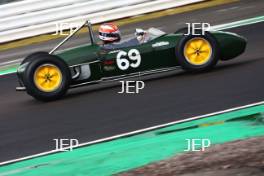 Silverstone Classic 2019 69 TILLEY Benn, GB, Lotus 18 373 At the Home of British Motorsport. 26-28 July 2019 Free for editorial use only  Photo credit – JEP