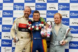 Silverstone Classic 2019 Podium Saturday At the Home of British Motorsport. 26-28 July 2019 Free for editorial use only  Photo credit – JEP