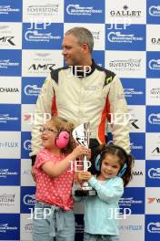 Silverstone Classic 2019 Podium Saturday At the Home of British Motorsport. 26-28 July 2019 Free for editorial use only  Photo credit – JEP