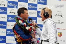 Silverstone Classic 2019 Podium Saturday At the Home of British Motorsport. 26-28 July 2019 Free for editorial use only  Photo credit – JEP