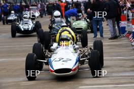 Silverstone Classic 2019 132 KINCH Larry, GB/CA, Lotus 32 Tasman At the Home of British Motorsport. 26-28 July 2019 Free for editorial use only  Photo credit – JEP