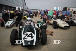 Silverstone Classic 2019 24 STROLZ Ingo, AT, Cooper T51 At the Home of British Motorsport. 26-28 July 2019 Free for editorial use only  Photo credit – JEP