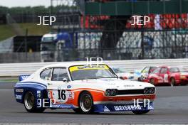 Silverstone Classic 2019 16 DANCE Steve, GB, Ford Capri  At the Home of British Motorsport. 26-28 July 2019 Free for editorial use only  Photo credit – JEP