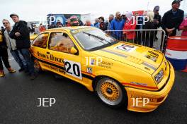 Silverstone Classic 2019 120 MCMAHON Carey, AU, Ford Sierra Cosworth RS500  At the Home of British Motorsport. 26-28 July 2019 Free for editorial use only  Photo credit – JEP