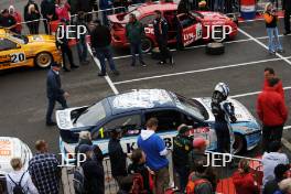 Silverstone Classic 2019 1 THOMAS Julian, GB, LOCKIE Calum, GB, Ford Sierra Cosworth RS500  At the Home of British Motorsport. 26-28 July 2019 Free for editorial use only  Photo credit – JEP