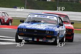 Silverstone Classic 2019 Jonathan WHITE Ford Capri Mk3  At the Home of British Motorsport. 26-28 July 2019 Free for editorial use only  Photo credit – JEP