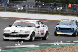 Silverstone Classic 2019 4 OVERINGTON Martin, GB, STEVENS Guy, GB, Rover SD1 At the Home of British Motorsport. 26-28 July 2019 Free for editorial use only  Photo credit – JEP