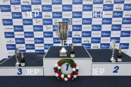 Silverstone Classic 2019 Podium At the Home of British Motorsport. 26-28 July 2019 Free for editorial use only  Photo credit – JEP