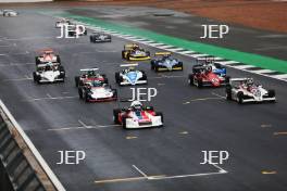 Silverstone Classic 2019 Race Start At the Home of British Motorsport. 26-28 July 2019 Free for editorial use only  Photo credit – JEP