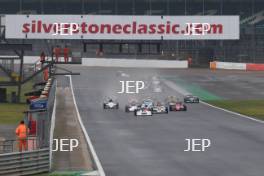 Silverstone Classic 2019 Race Start At the Home of British Motorsport. 26-28 July 2019 Free for editorial use only  Photo credit – JEP