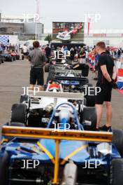 Silverstone Classic 2019 Assembly Area At the Home of British Motorsport. 26-28 July 2019 Free for editorial use only  Photo credit – JEP