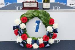 Silverstone Classic 2019 Podium At the Home of British Motorsport. 26-28 July 2019 Free for editorial use only  Photo credit – JEP